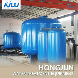 Capacidade de aço inoxidável do tratamento da água 250L-10000L dos filtros dos multimédios uma garantia de 1 ano