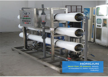 Máquina da purificação de água da osmose reversa de 3 fases, planta do purificador da água do Ro para o uso comercial