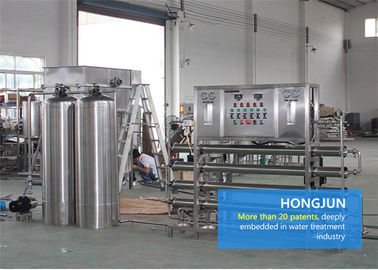 Capacidade de produção do equipamento 250-100000 Lph da purificação de água da osmose reversa da precisão alta