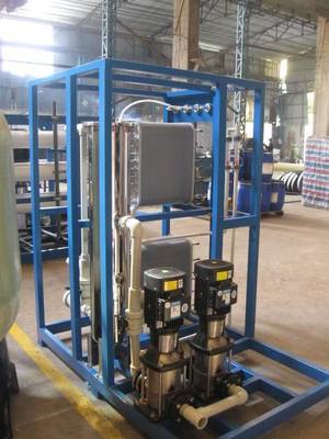 Sistema Deionized de aço inoxidável da purificação de água para o produto químico Ultrapure da água livre