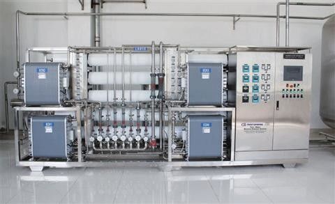 Indústria automática do PLC EDI Water Plant For Electronics