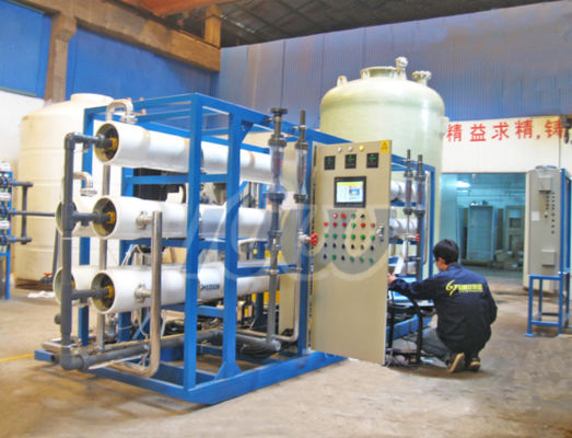 Únicos sistemas industriais da purificação de água potável da fase 250lph