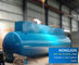 Sistema de reciclagem da planta de tratamento de esgotos para águas residuais domésticas e industriais