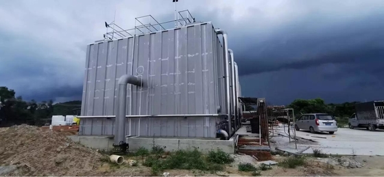 Sistema integrado de depuração de água para abastecimento de água rural com bomba CNP/Grundfos