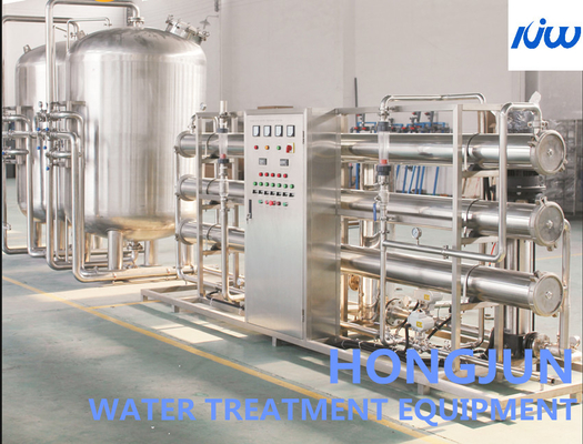 Equipamento de purificação de água para fins industriais com pré-filtro RO, corpo de aço inoxidável e bomba CNP