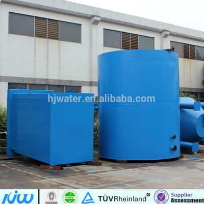 Unidade de equipamento de tratamento de água integrada para purificação de rios e lagos HJ-C208