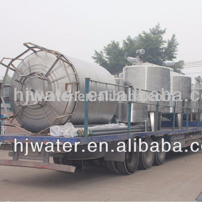 Tanque de armazenamento de líquidos de aço inoxidável