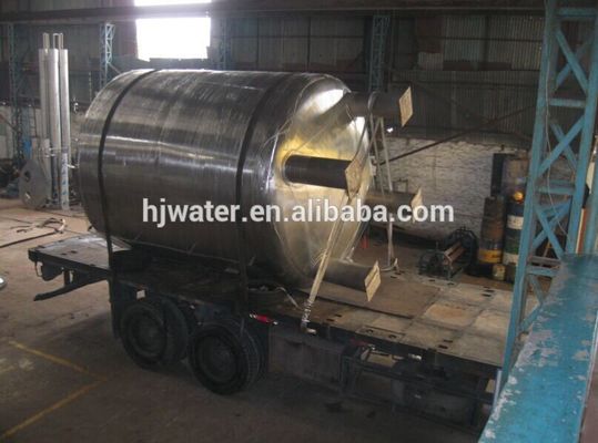 Tanque de pressão de água A16 OEM durável em aço inoxidável 304 para tratamento de águas residuais
