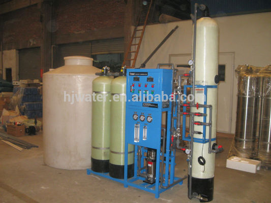 Equipamento de água de coluna de troca de íons