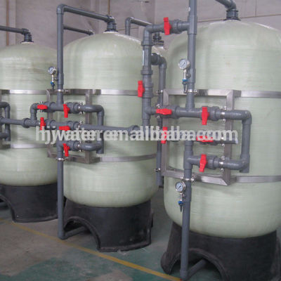 3T/H de aço inoxidável Tratamento de águas com reservatório de água de armazenamento HJ-EDECEE28