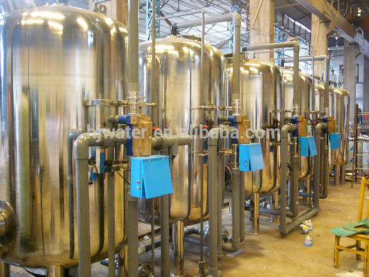3T/H de aço inoxidável Tratamento de águas com reservatório de água de armazenamento HJ-EDECEE28