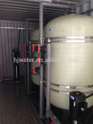 Tanque de resina/filtro de areia frp para recipientes sob pressão HJ-DERR29